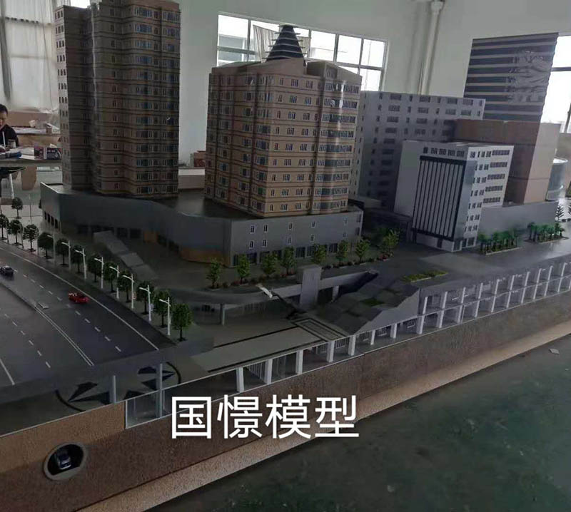 马尔康市建筑模型