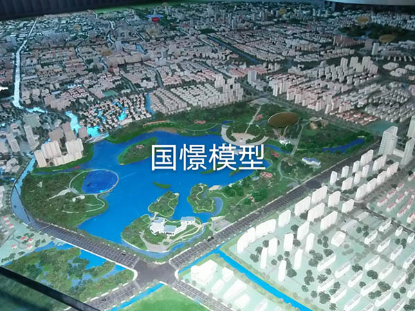 马尔康市建筑模型