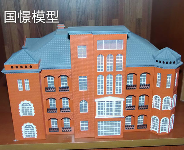 马尔康市建筑模型